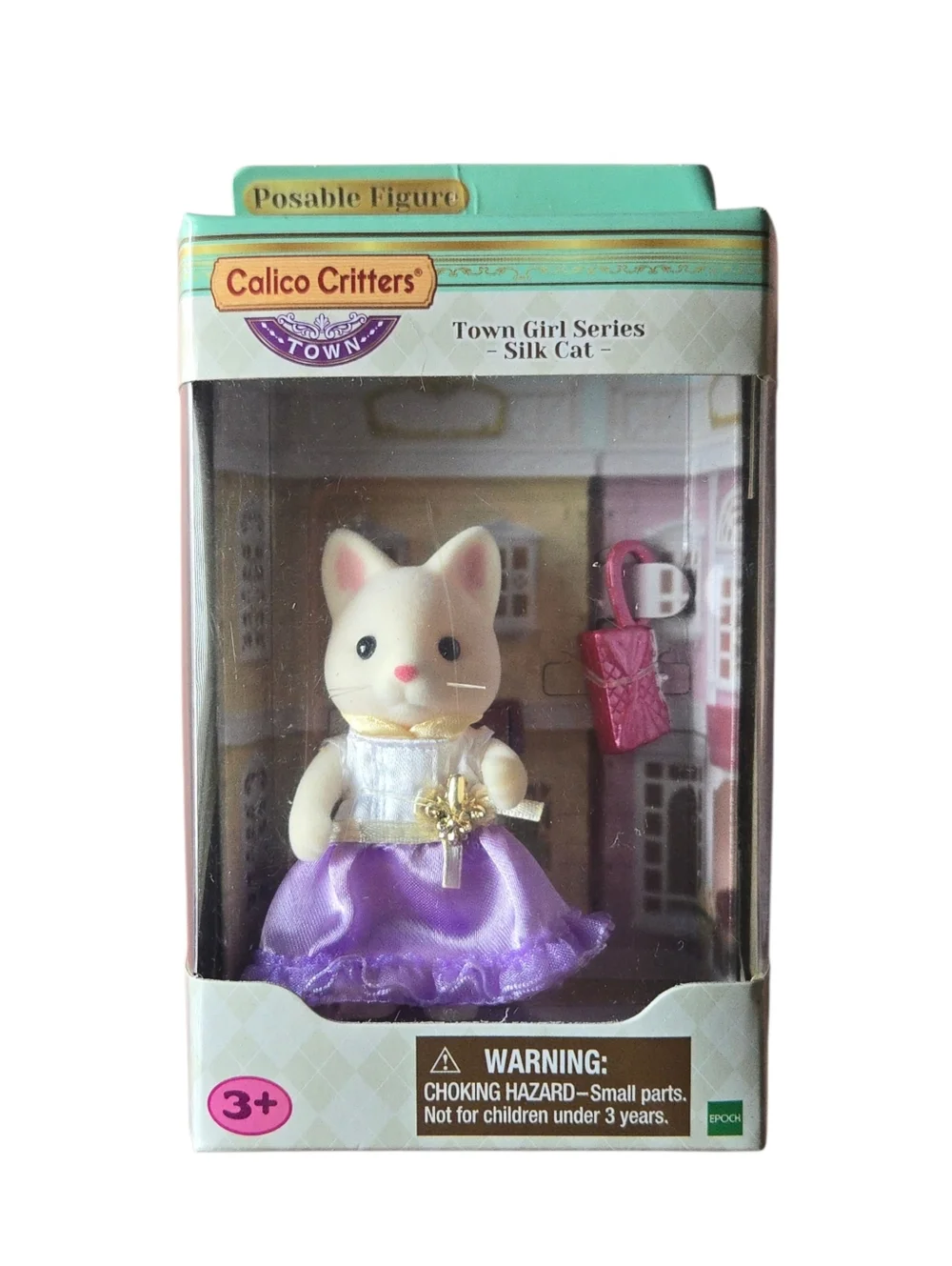 Calico Critters Town Girl Series Silk Cat - Picture 1 of 2
